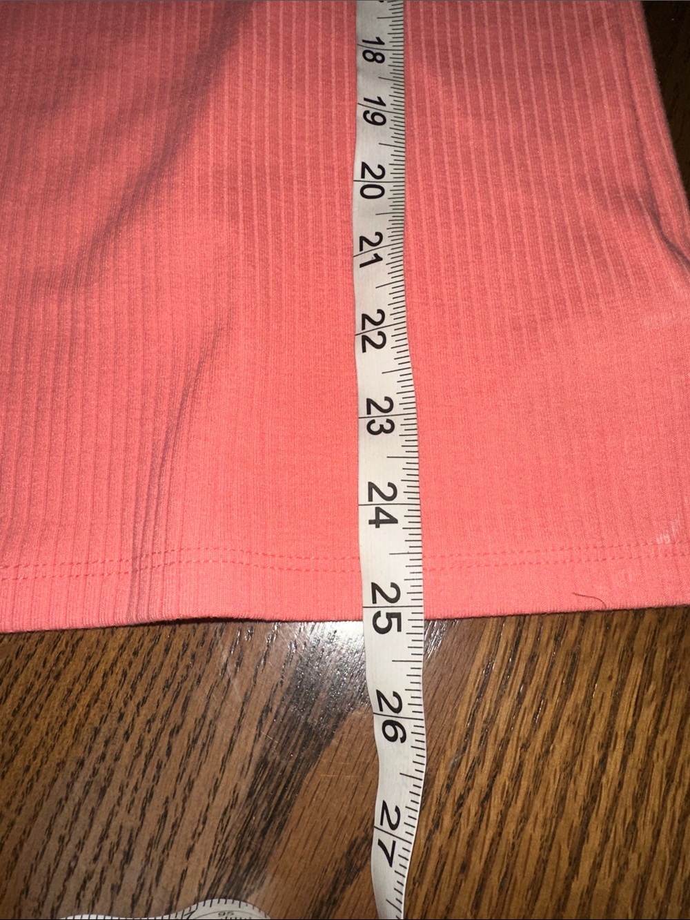 GAP Short-Sleeve Ribbed Tees - Coral & Sage size medium - Picture 8 of 8